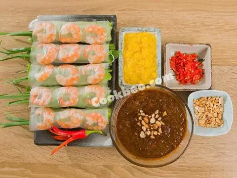 Hình ảnh Combo 5 gỏi cuốn tôm