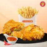 Hình ảnh 2 Gà Xốt Cay + Khoai Tây