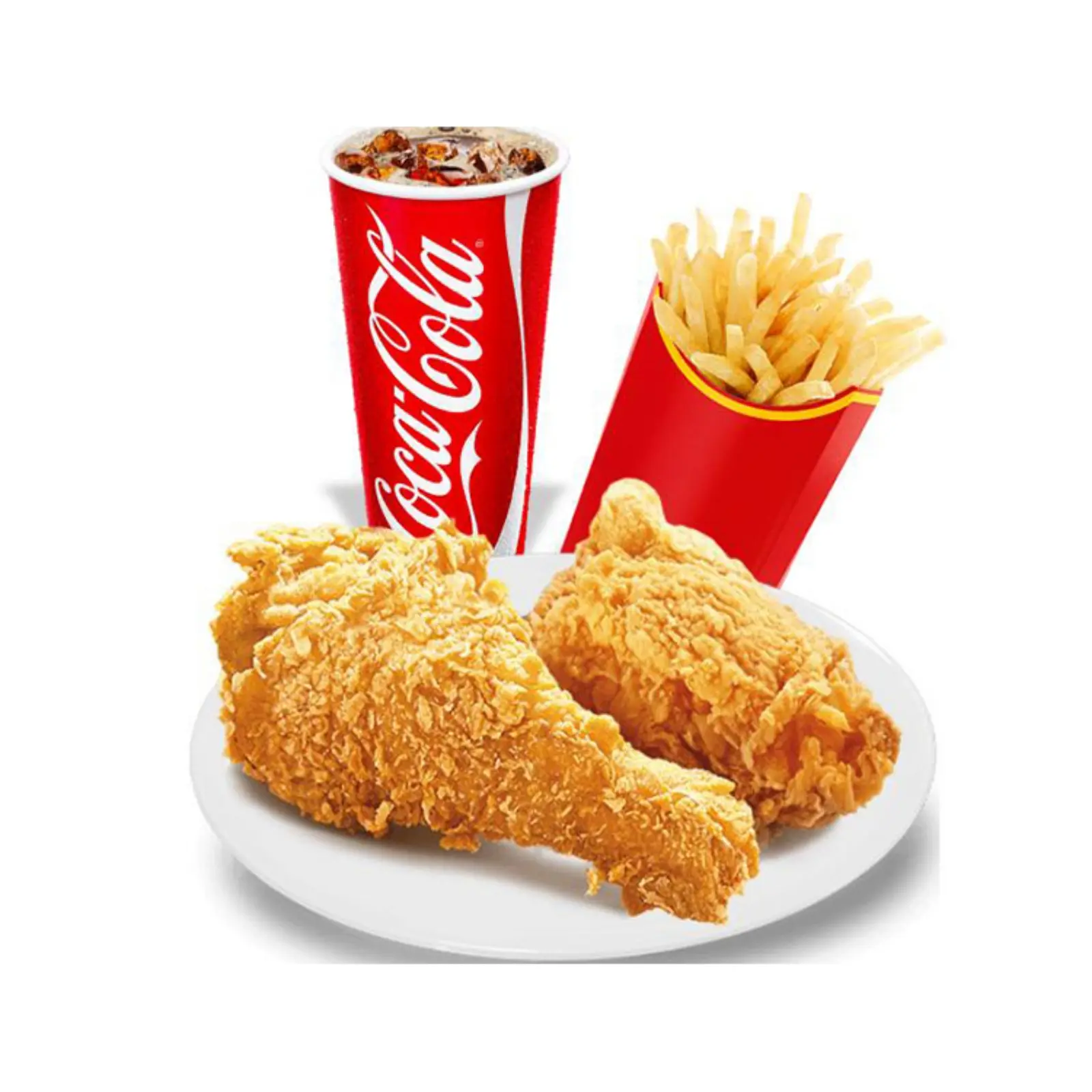 Hình ảnh Combo 2 Đùi Gà - 1 Khoai - 1 Coca