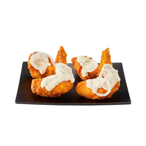 Hình ảnh Cánh gà sốt creamy onion nhỏ - 4 miếng