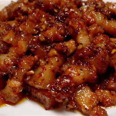 Hình ảnh ba rọi kho mắm ruốc