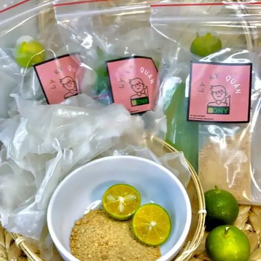 Hình ảnh Bánh tráng muối nhuyễn - chay