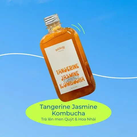 Hình ảnh Trà lên men Quýt & Hoa Nhài \ Tangerine Jasmine Kombucha
