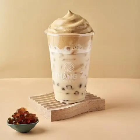 Hình ảnh Sữa Tươi Bọt Biển Trân châu đường đen ( Size 500ml)
