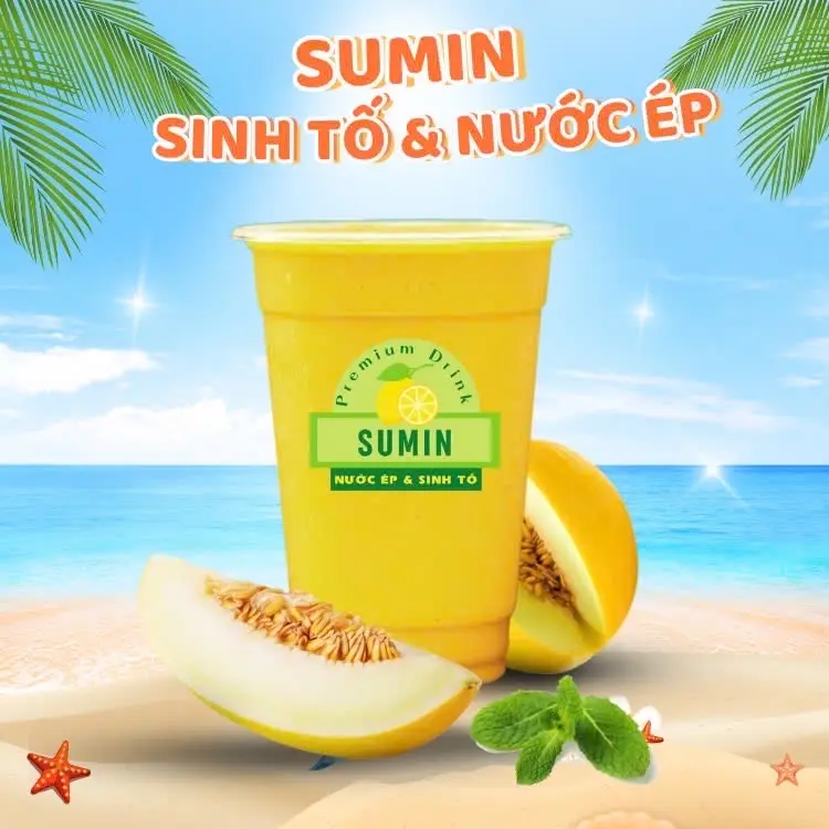 Hình ảnh Sinh tố dưa gang
