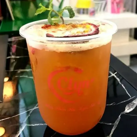 Hình ảnh Trà ổi hồng chanh dây