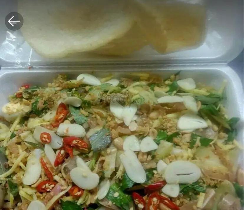 Hình ảnh Tré trộn siêu to khổng lồ tặng kèm 2 bánh phồng 