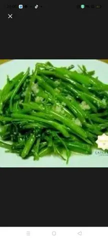 Hình ảnh rau muống xào tỏi 