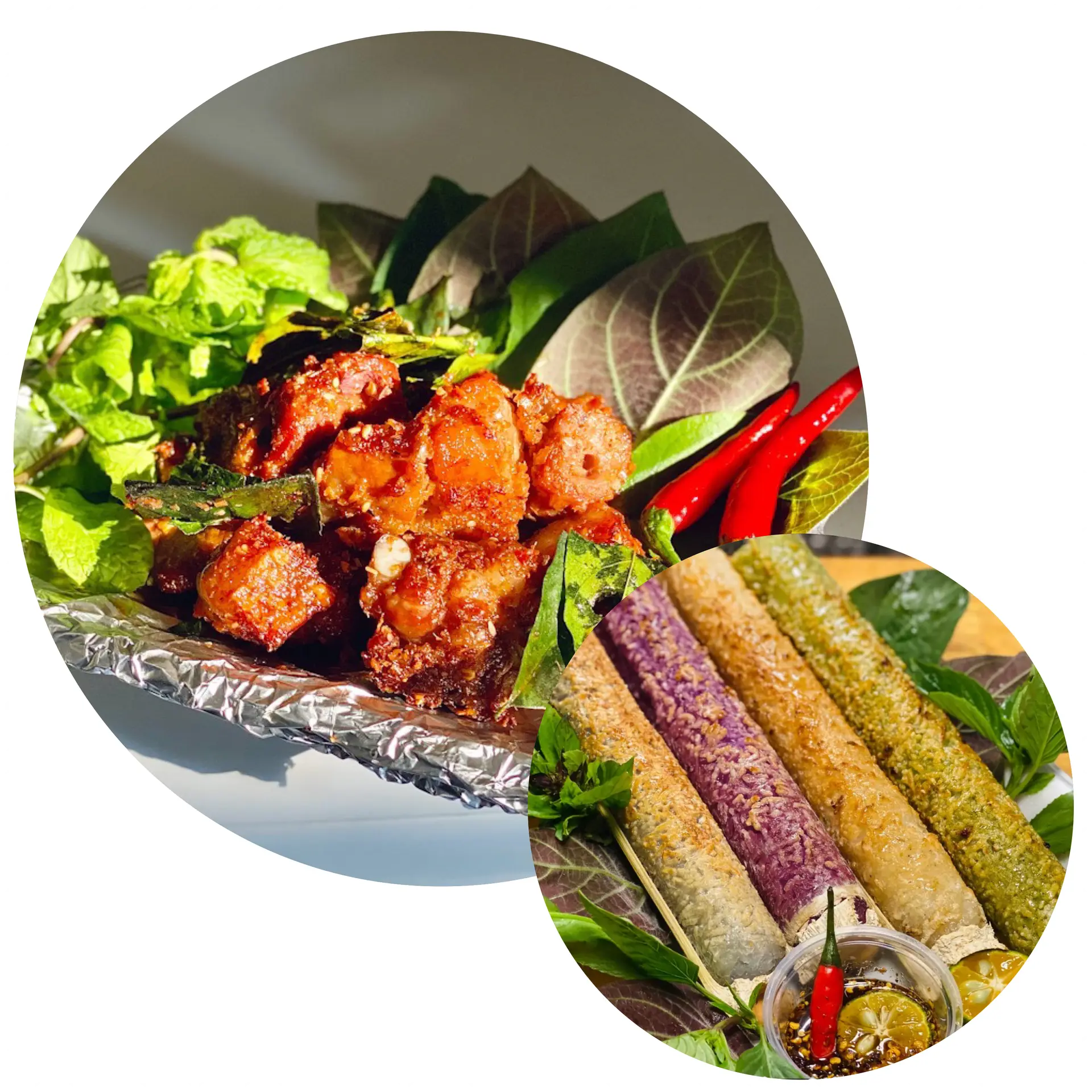 Hình ảnh CƠM LAM FULL TOPPING (PHẦN ĐẶC BIỆT)