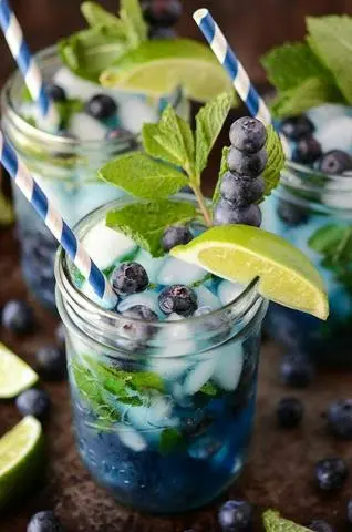 Hình ảnh Soda Việt Quất