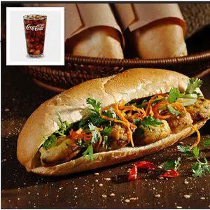 Hình ảnh Bánh mì tôm ngon - 1 trứng