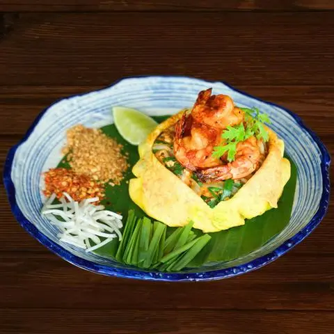Hình ảnh Pad Thái hải sản