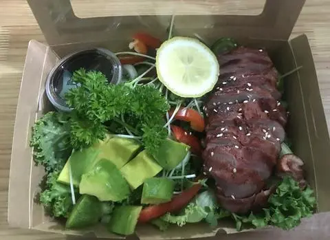 Hình ảnh Salad lườn ngỗng hun khói - smoked goose breast salad