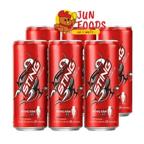 Hình ảnh 1 Sting Dâu 320ml Tặng Kèm Tẩy Đá