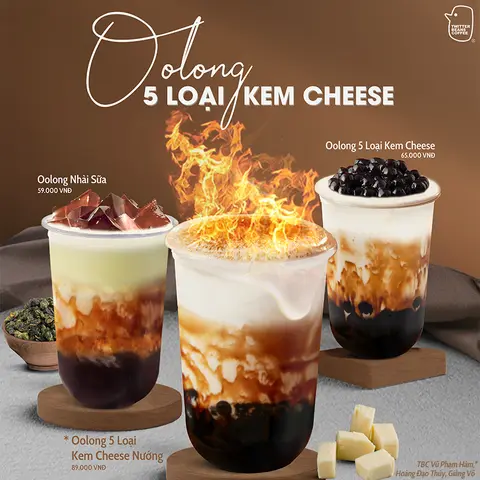 Hình ảnh Trà Sữa Nướng Kem Trứng Dừa Nướng