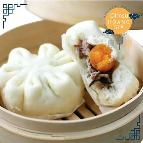 Hình ảnh Bánh Bao Xíu Mại Trứng Muối Mini/Shaomai Salted Egg Pau Size S- 02 Bánh