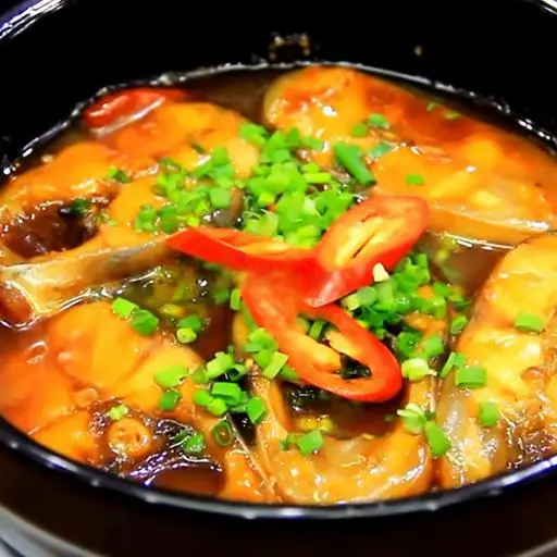 Hình ảnh Cơm cá hú kho tộ