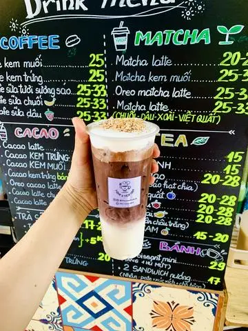 Hình ảnh Cacao latte kem muối - M