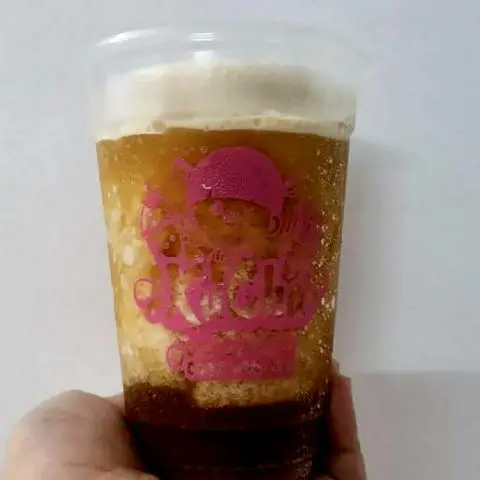 Hình ảnh Hồng Trà tắc đá xay size L (chưa topping)
