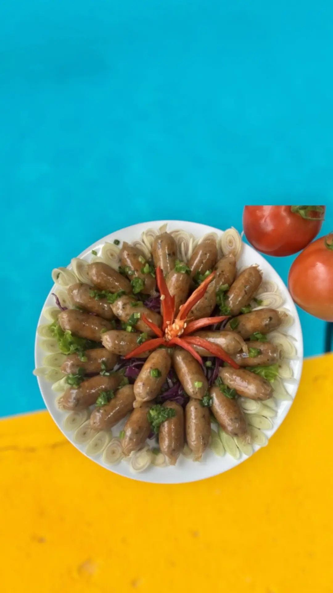 Hình ảnh Bò cuộn lá lốp 4viên