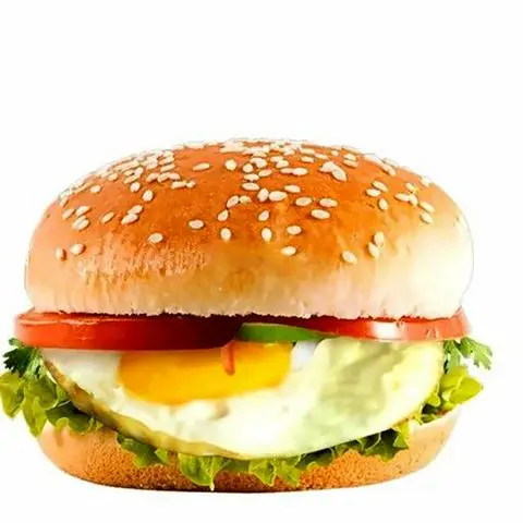Hình ảnh Humberger trứng ốp la
