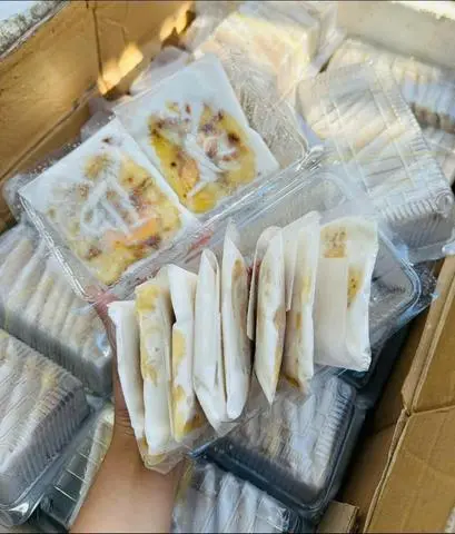 Hình ảnh Kem chuối mít set 10  miếng 