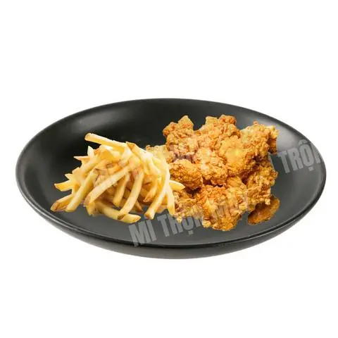 Hình ảnh Combo 6( 100g gà popcorn chiên giòn + 120g khoai tây chiên)