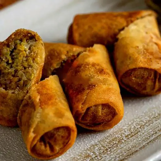 Hình ảnh Chả giò thuần chay - vegan fried spring rollls 