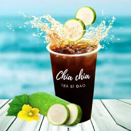 Hình ảnh Trà bí đao hạt chia