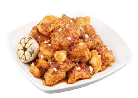 Hình ảnh 32 (G) 마늘간장 닭강정 반마리 / Gà Tương Tỏi Đường 1/2 con