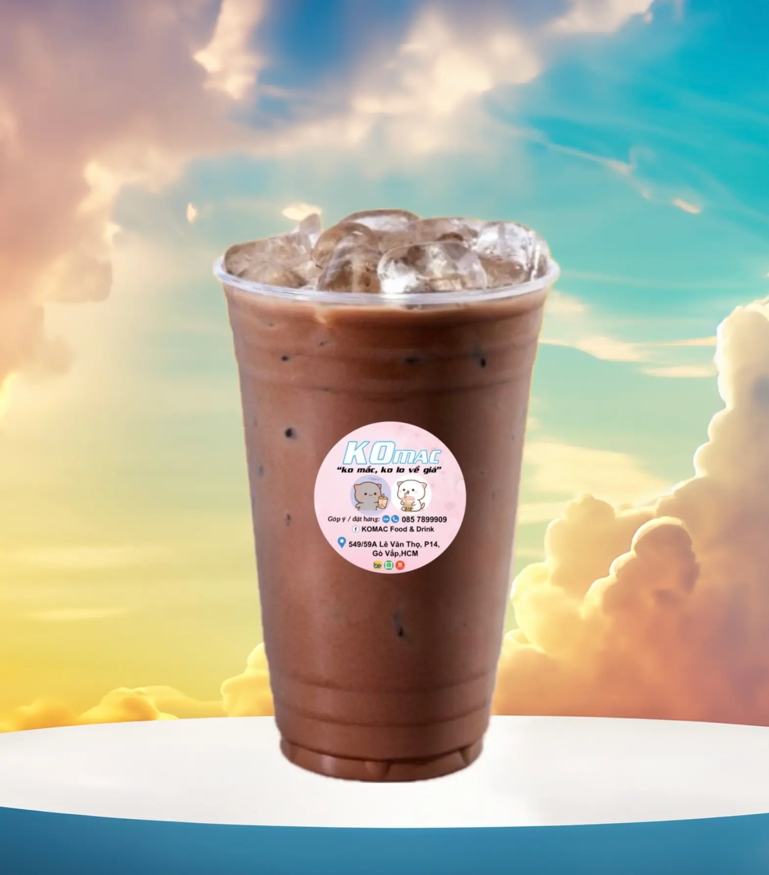 Hình ảnh Socola Latte 700ml - KOMAC