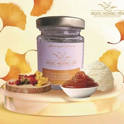 Hình ảnh Yến chưng hồng cúc hoa mật ong 100ml