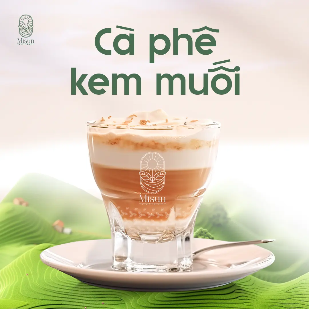 Hình ảnh Cà phê kem muối
