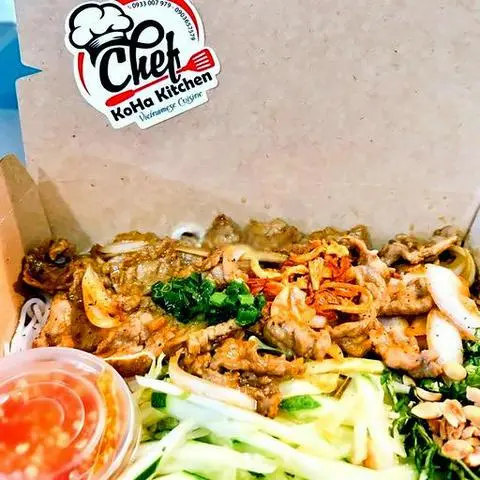 Hình ảnh Combo: 1 Bún Trộn Bò Úc - 1 Bún Trộn Bò Úc & 2 Chả Giò - 1 Bánh Ướt Thịt Nướng