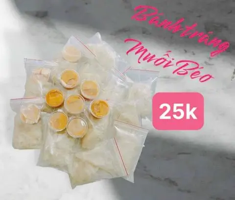 Hình ảnh Bánh Tráng Muối Béo nhà làm 