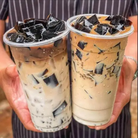 Hình ảnh Cà Phê Sữa Tươi Sương Sáo Đá Đập