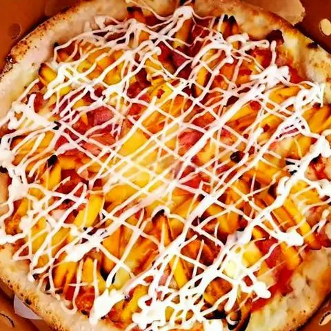 Hình ảnh French Fries - Bacon Pizza