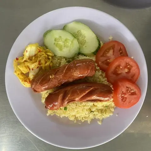 Hình ảnh Cơm Chiên Xúc Xích 