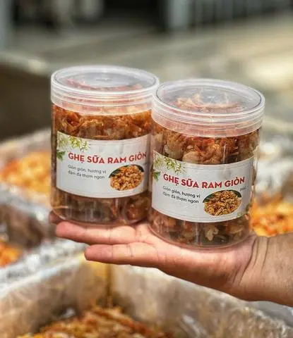 Hình ảnh Ghẹ Sưa Ram Giòn Nha Trang 250g