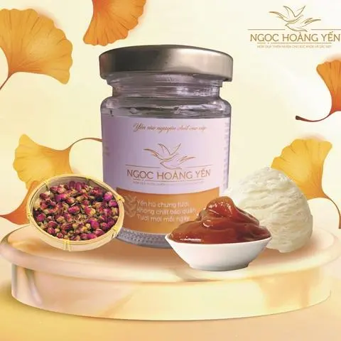 Hình ảnh Yến chưng hồng hoa mật ong 100ml
