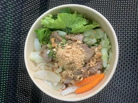 Hình ảnh Bún Thịt Heo Xào