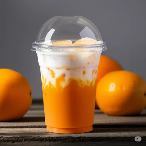 Hình ảnh Cam sữa ( sữa đặc + nước cam ) 