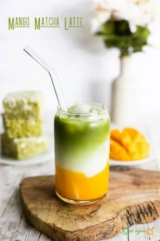 Hình ảnh Matcha Latte Xoài