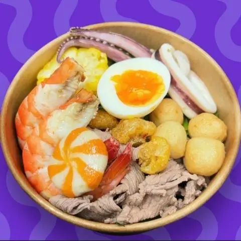 Hình ảnh bún thái - đặt biệt
