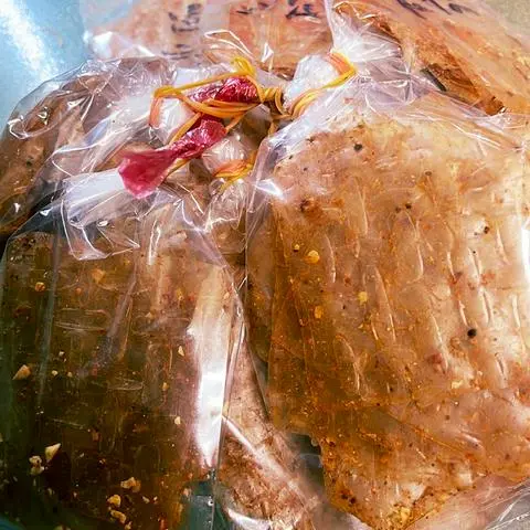Hình ảnh Bánh tráng ke cay - nhỏ