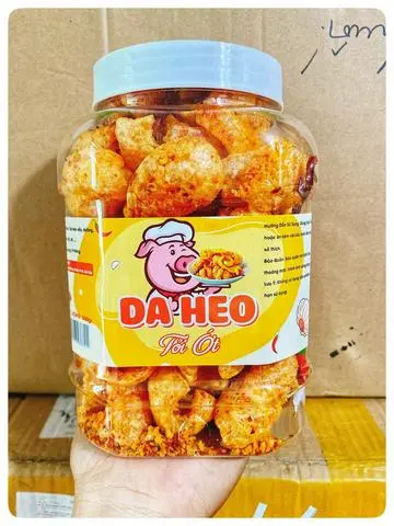 Hình ảnh Da Heo Tỏi Ớt 270gr