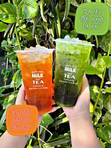 Hình ảnh Trà tắc thái xanh đá viên