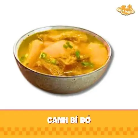 Hình ảnh Canh Bí Đỏ