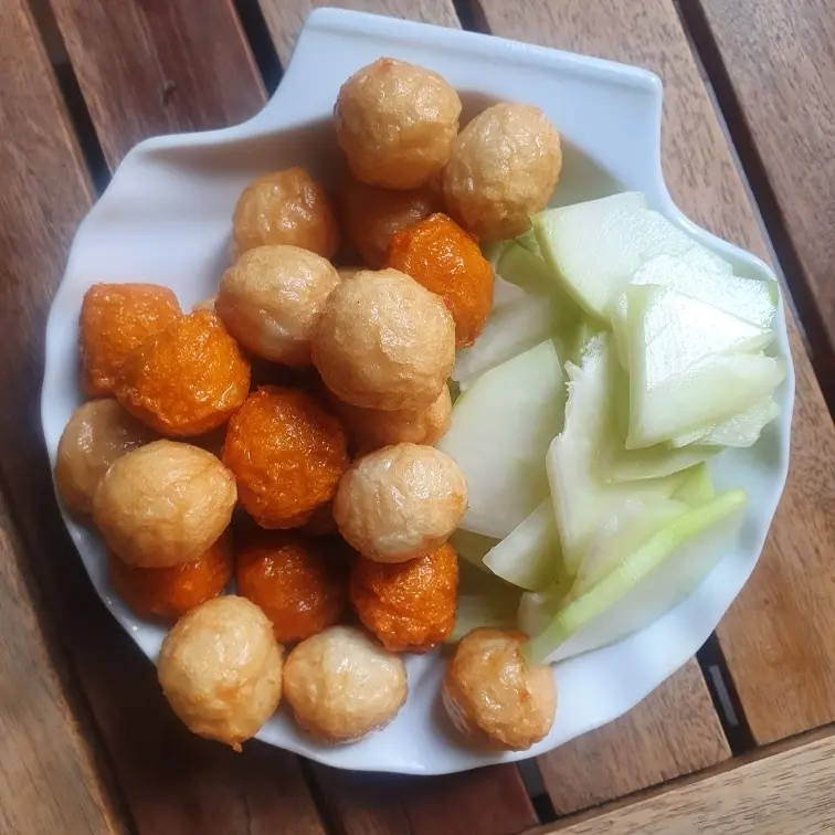 Hình ảnh Combo cá viên bò viên tôm viên xúc xích cá sốt mayonaise