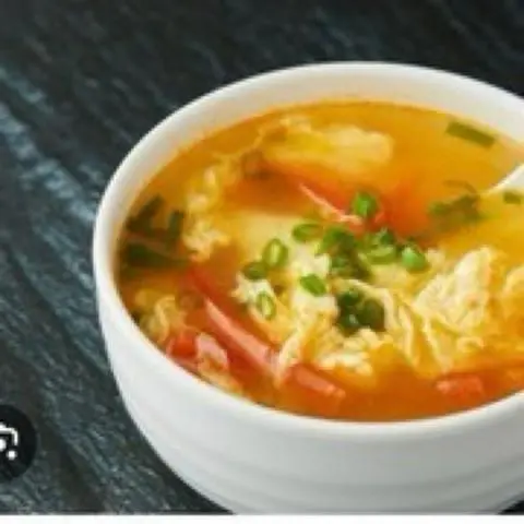 Hình ảnh canh cà chua thịt bằm